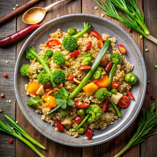 मसाला ओट्स स्टिर-फ्राई